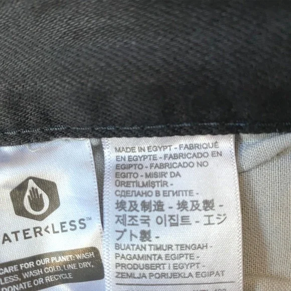 Levi's 501 90s Y2K Black Denim Shorts Men 40 Grunge Original Fit Button Fly NWT - Picture 11 of 12